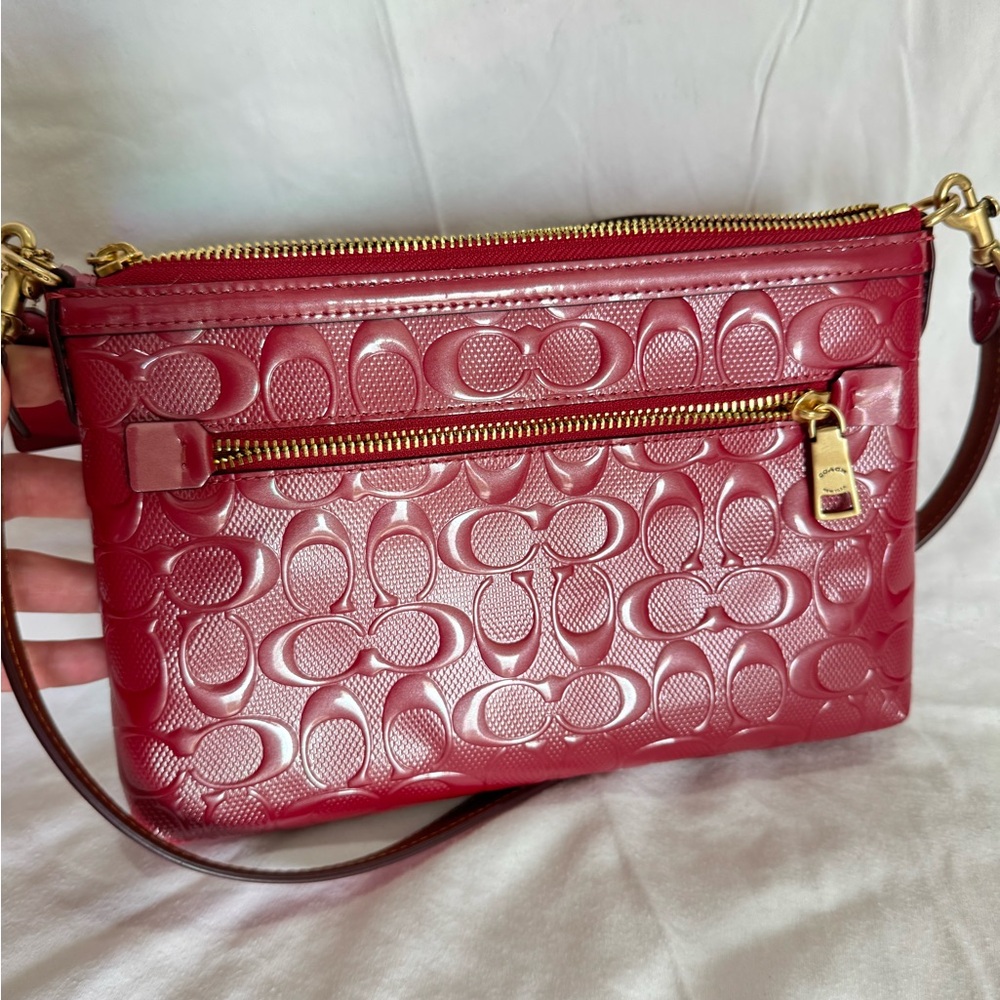Coach Cherry Embossed Crossbody Bag